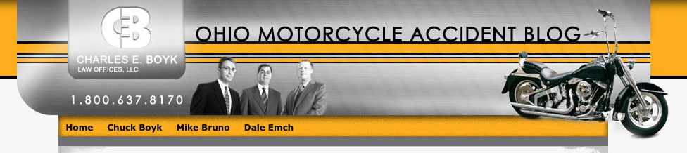 Ohio Motorcycle Accident Blog Design