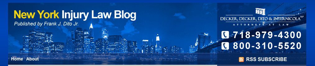New York Injury Attorney Blog Design