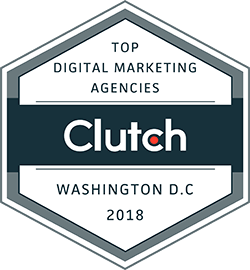 Digital marketing agencies Washington DC 2018 badge