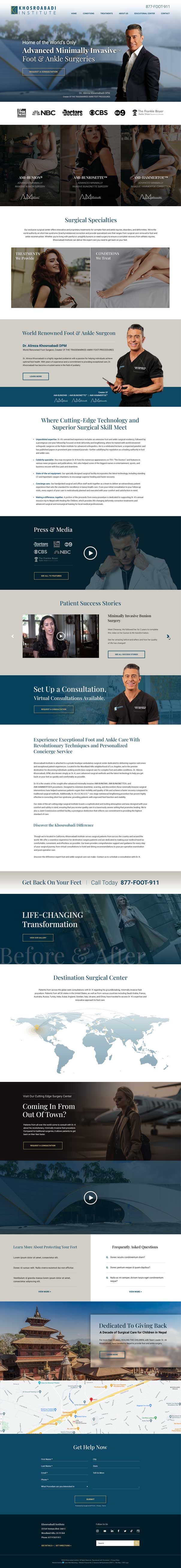 877 foot 911 homepage