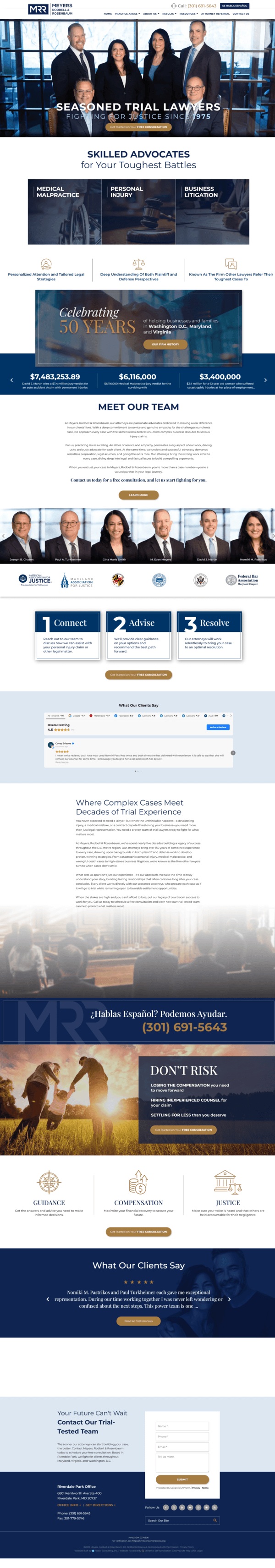 Meyers, Rodbell & Rosenbaum homepage