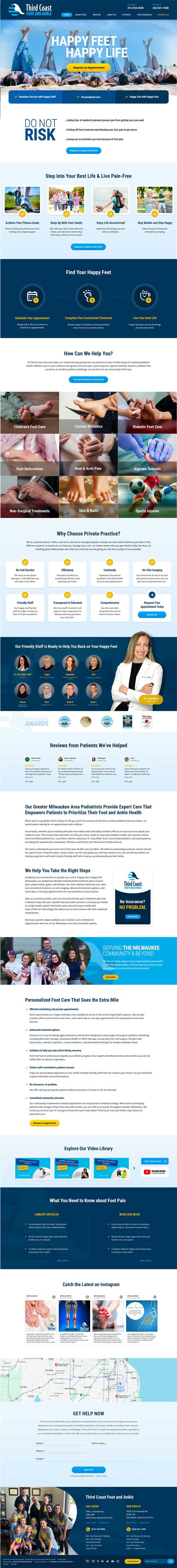 Third Coast Foot and Ankle homepage